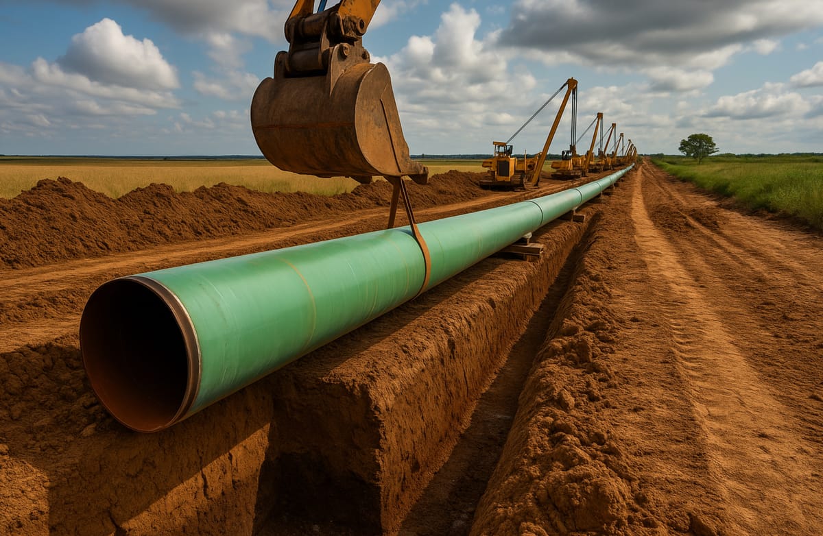 New 275-Mile Texas–Oklahoma Gas Pipeline Enters Open Season — A Pressure Valve for the Permian?